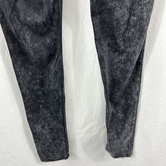 Rag & Bone Skinny Leggings Rosebowl Black Stretch Jean Womens Size 29 Grunge - Picture 9 of 14